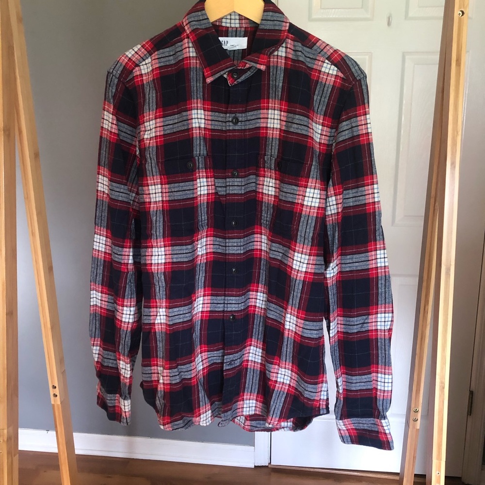 Flannel Button-Down